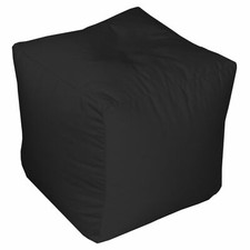 Waterproof Bean Square Cube Bag Indoor Outdoor Garden Beanbag Seating