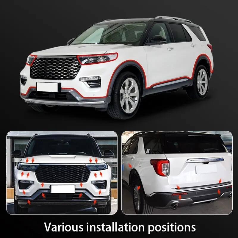 T Shape For Ford Rubber Seal Strip Hood Trunk Trim Edge Moulding Weatherstrip