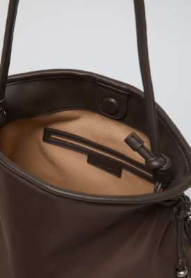 Archivepke Gem Shoulder Bag Nylon Brown | Authentic Korean It Bag