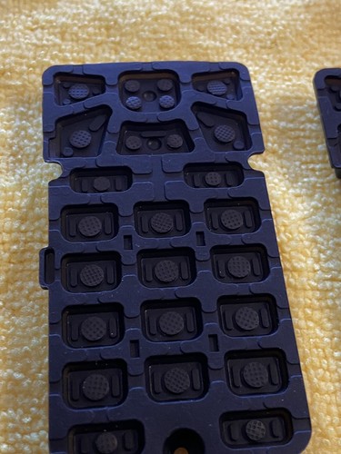 GE 5.8GHZ Cordless Phone Parts model 25942EJ4-C Rubber Button Pad - Picture 6 of 9