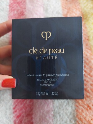 Cle De Peau Beaute Radiant Cream to Powder Foundation LSF24 ~ O60 ~ 12 g / Neu in OVP