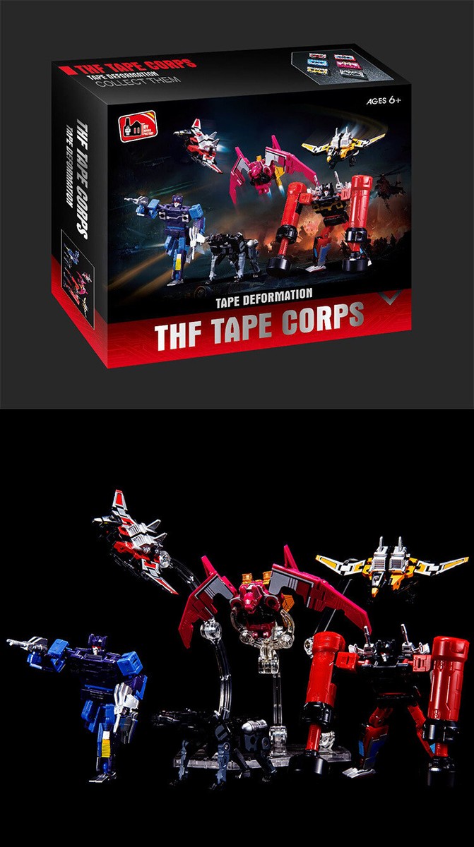 New THF-01P 6 Six Tape Cassette for Soundwave MP-13 Transformers New THF-01P 6 Six Tape Cassette for Soundwave MP-13 Transformers