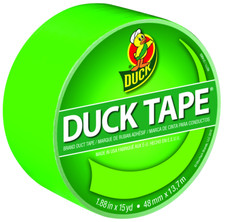 Duck Tape  1265018 Duct Tape - Neon Green, 1.88 in. x 15 yd.