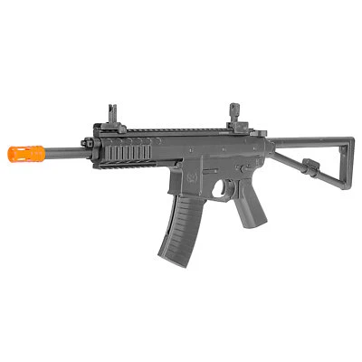 BBTac M307F PDW Airsoft Gun Spring Powered Rifle Double Eagle Black Stock 315fps