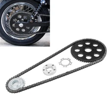 Belt to Chain Drive Transmission Sprocket Conversion Kit for Harley 06-17 Dyna