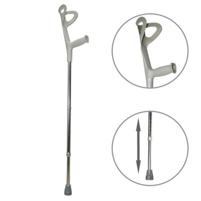 Canne Anglaise Ou Canadienne Réglable En Hauteur – Marque Herdegen Progress – Support Jusqu’à 150 Kg, Aluminium Léger – Neuf Sous Garantie 2 Ans