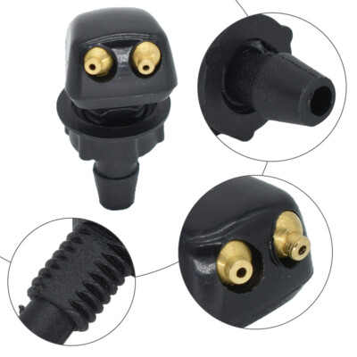 UNIVERSAL WINDSCREEN WASHER TWIN JET STRAIGHT