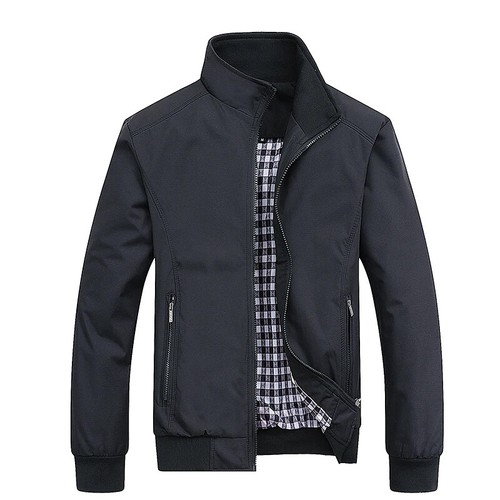 Men's Coat Fashion Trend Casual Jacket Large Loose Cardigan Middle aged Fashion - Picture 6 of 18