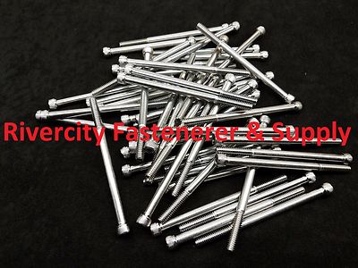 10) 1/4-20x4 Socket Allen Head Cap Screws Stainless 1/4x20x4 - Foto 9