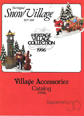 1976-1990 BRAND NEW Department 56 THE ORIGINAL SNOW VILLAGE COLLECTOR/'S ALBUM