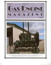 David Bradley Museum, Ohio Engine, Sattley Simplex, 1996 Gas Engine Magazine