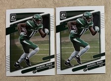 5 Count Denzel Mims Football Card Lot