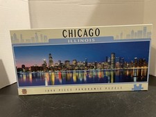 Chicago 1000 Piece Panoramic Jigsaw Puzzle by Master Pieces