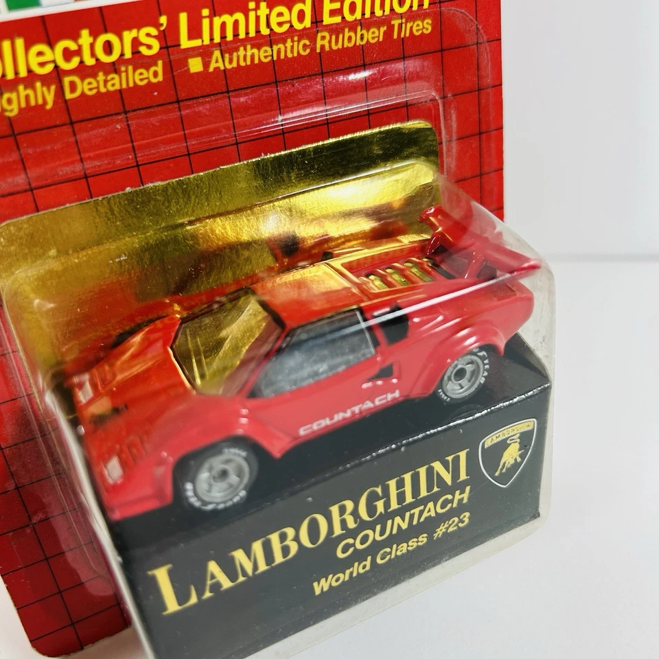 LAMBORGHINI COUNTACH RED #23 MATCHBOX WORLD CLASS CAR COLLECTOR LIMITED EDITION - Image 3 of 4