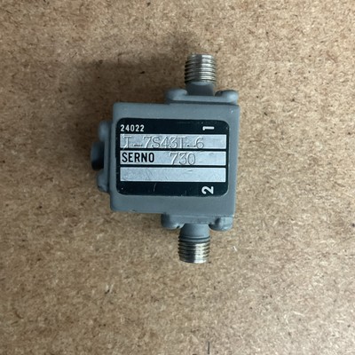 Teledyne Microwave T-7S43T-6 RF Microwave Isolator