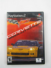 Corvette Evolution GT PS2 Video Game Playstation 2 Valcon No Manual