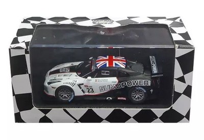 1/43 Nissan GT-R GT1 2010 Sumo Power GT Motul 23 Black White Diecast 44383