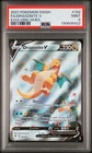 2021 POKEMON SWORD & SHIELD EVOLVING SKIES #192 FULL ART/DRAGONITE V PSA 9