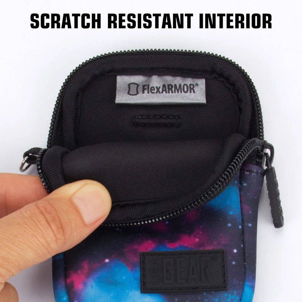 USA GEAR Portable Wi-Fi Hotspot Case Pouch with Belt Loop and Wrist Strap - Image 3 of 4