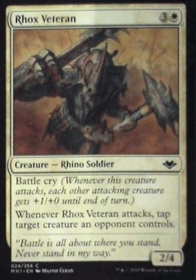 Rhox Veteran - Modern Horizons: #24, Magic: The Gathering Nm C337