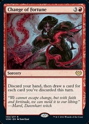 Change of Fortune 150/277 Innistrad: Crimson Vow Rare MTG