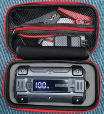 8000AMPS POWER Heavy Duty Truck Battery Booster Pack Jump Starter Box Portable