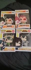 Funko Pop Lot Dragon Ball Z My Hero Planet Arlia Vegeta 10 Aizawa 375 Tsuyu 374