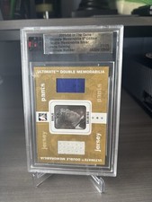 In The Game Ultimate Memorabilia Borje Salming Leafs Double Silver /25