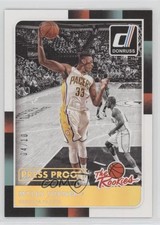 2015-16 Panini Donruss The Rookies Press Proof Gold 4/10 Myles Turner #19 1p8