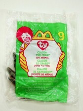 McDonald's Happy Meal Ty Beanie Baby Claude The Crab 9 1999 Sealed New