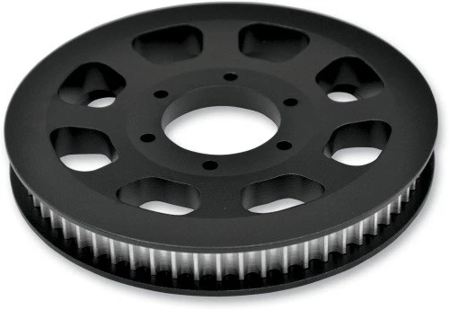 Baron Accesorios Personalizados 62 Dientes Poleas Eléctricas Traseras - Negro Moto Foto 2 de 4