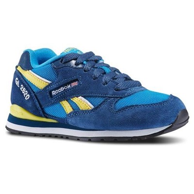 Schuhe Universal Kinder Reebok GL 2620 M47318 Blau-Gelb