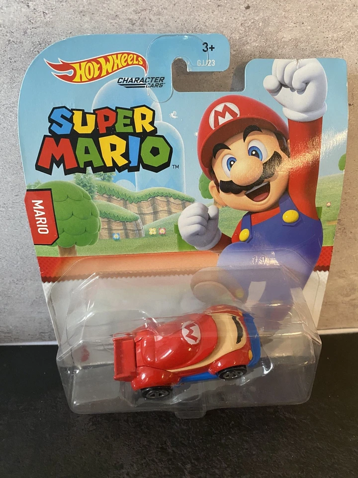 Hot Wheels Super Mario Bros персонаж автомобилей лот из 3 Mario Luigi и Donkey Kong - Изображение 4 из 4
