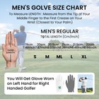Golf Gloves Men Worn On Left Hand All Weather Grip Soft Comfortable 1 Pack M — photo 5