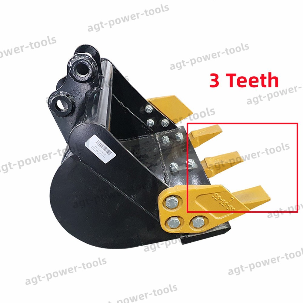 Backhoe Bucket Teeth w/2 Pins For Agrotk Mini Excavator Digger Bucket Accessorie