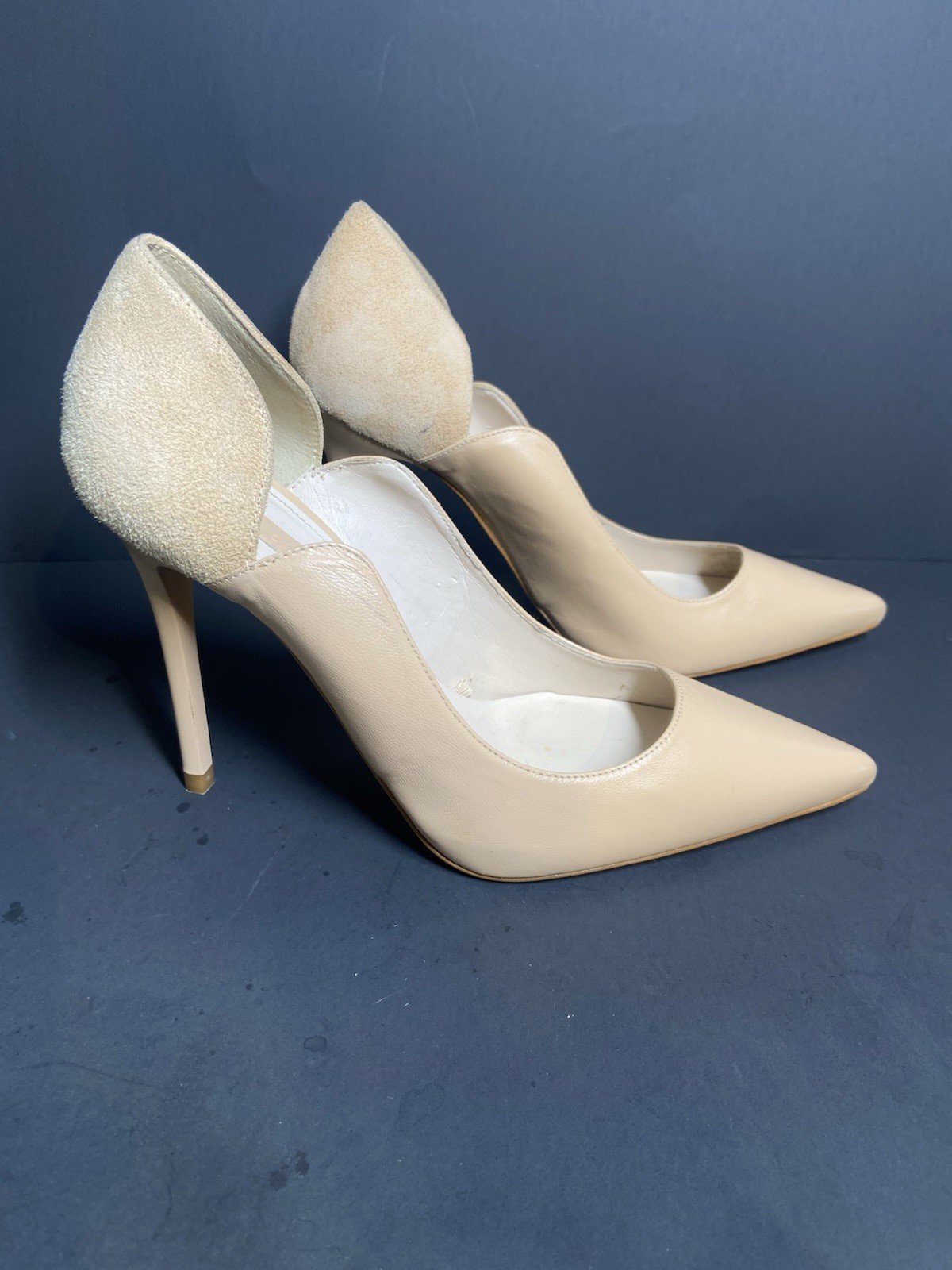 ZARA WOMAN COLLECTION NUDE HEELS Size 6 US / 36 EU