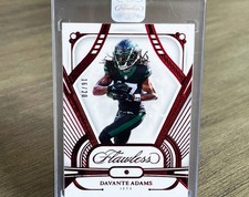 2024 Panini Flawless DAVANTE ADAMS Ruby 🔥/20 #52 New York Jets