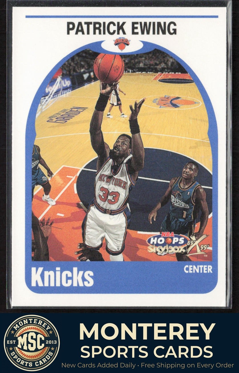 Patrick Ewing 1999-00 Hoops Decade #90 New York Knicks