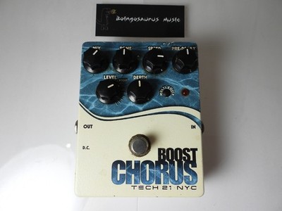 Tech 21 Boost Chorus Guitar Effects Pedal Free USA Shipping