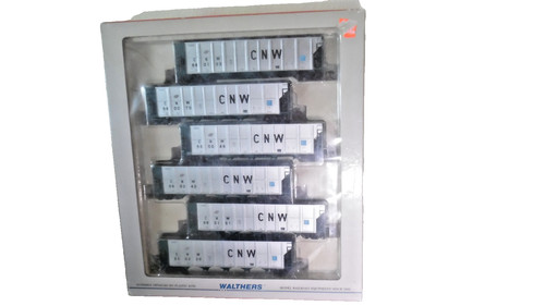 Walthers 932-7811 Chicago Northwestern #2 RD4 6 tolvas de aro para auto nuevo en caja | Zustand: New