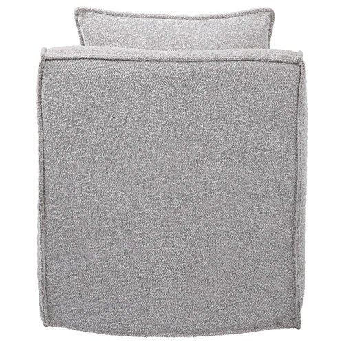 Uttermost Welland Gray Swivel Chair - Picture 2 of 6