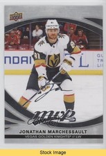 2023-24 Upper Deck MVP Silver Script Jonathan Marchessault #1 READ 1sn9