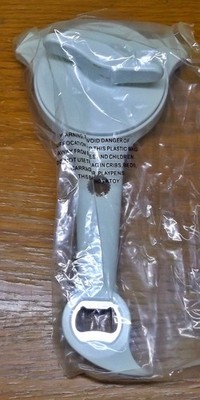 Kuhn Rikon 5-in-1 Jar and Bottle Opener White - NEW