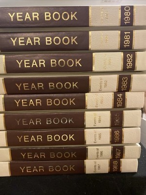 The World Book Year Book Choose The Year You want to purchase