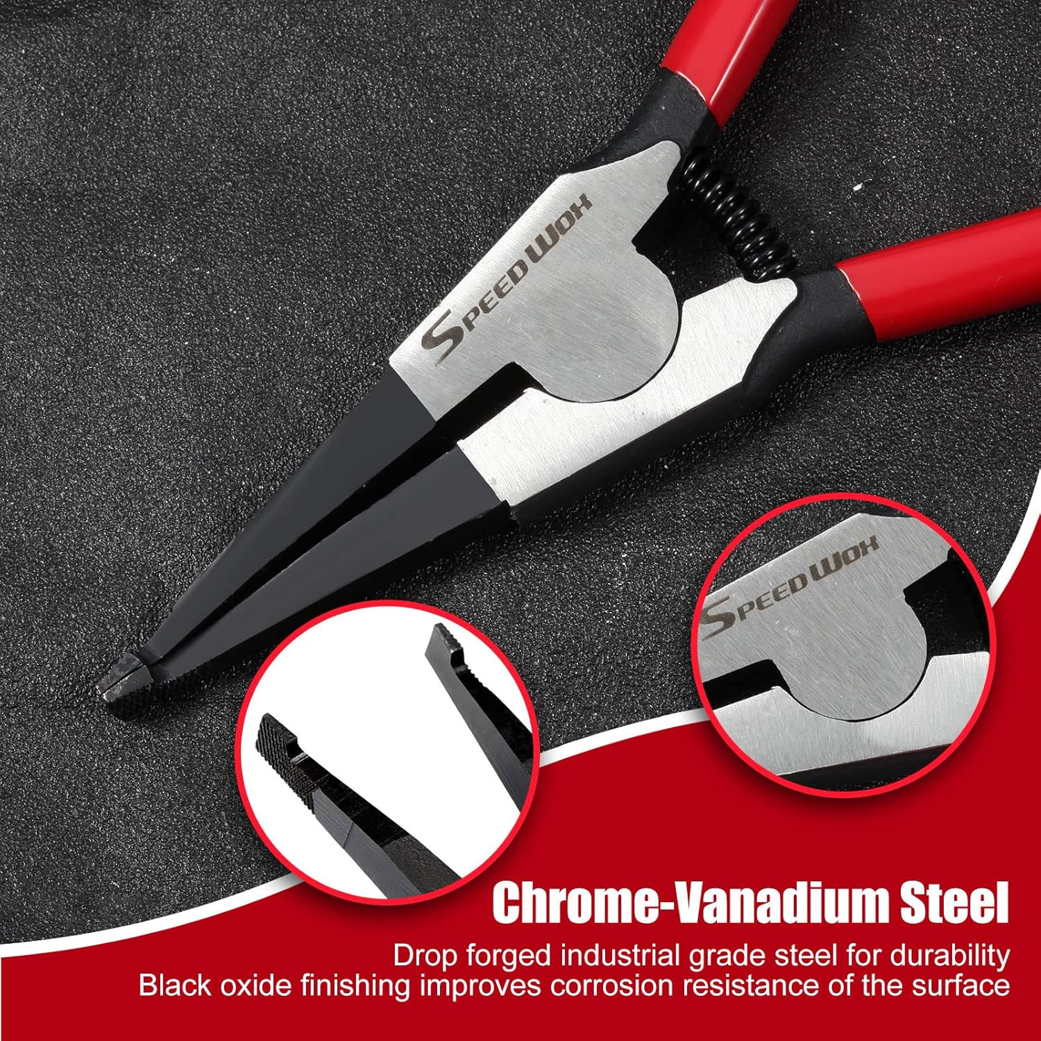 11 Inches Lock Ring Pliers Special Retaining Ring Pliers for Removing Installing