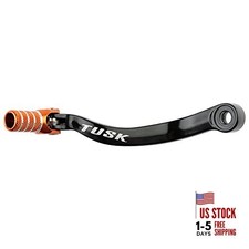 Folding Shift Lever Black/Orange Tip Compatible with KTM 350 XC-F 2016