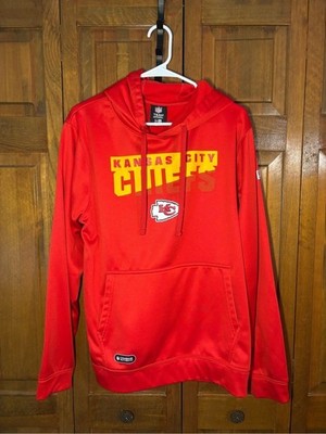 Kansas City Chiefs New Era Red NFL Team Apparel Hooded Sweatshirt