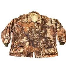 Vintage Pella Products Realtree Camo Hunting Jacket 4XL Made in USA Full Zip
