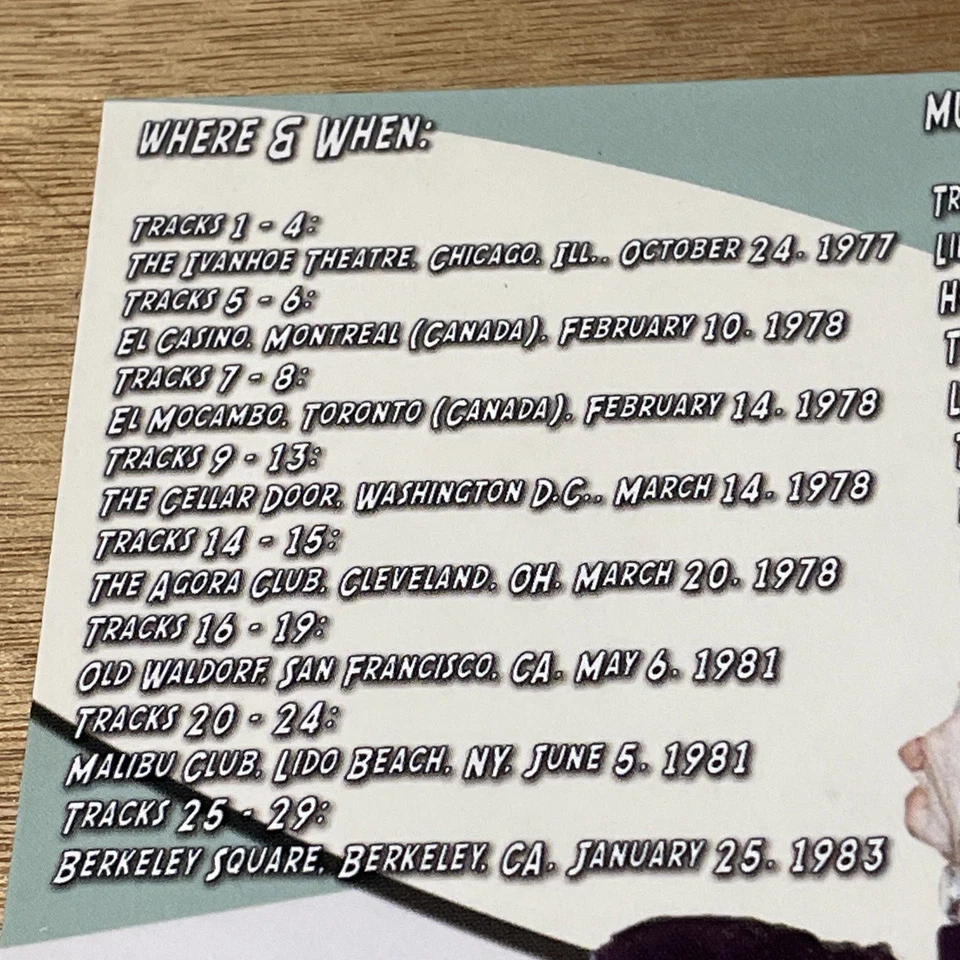 Robert Gordon Lotta Lovin’ Live Recordings ‘77 -83 Feat Link Wray & D Gatton CD Foto 4 de 4