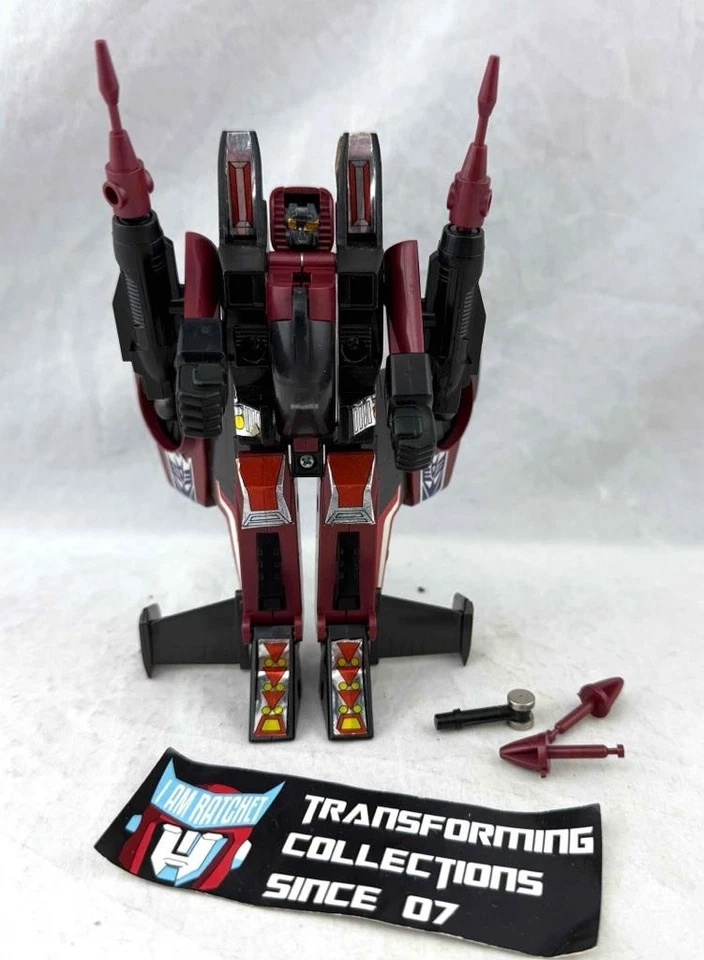 Transformers Original G1 1985 Seeker Jet Thrust Complete - Image 3 of 3